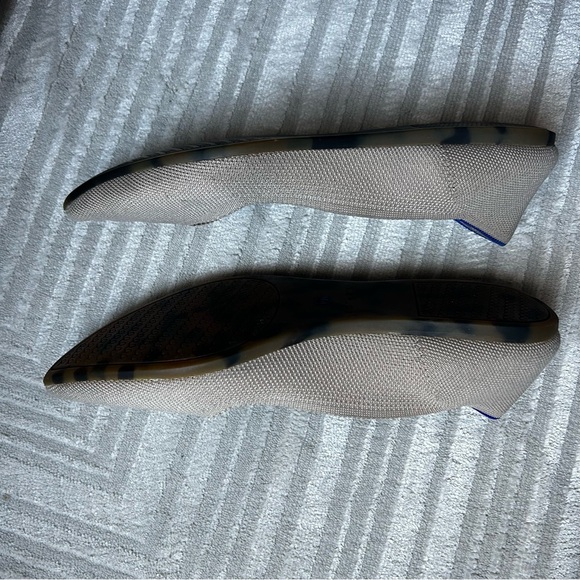 Rothy's Women's Taupe Pointed Flats - Picture 2 of 4